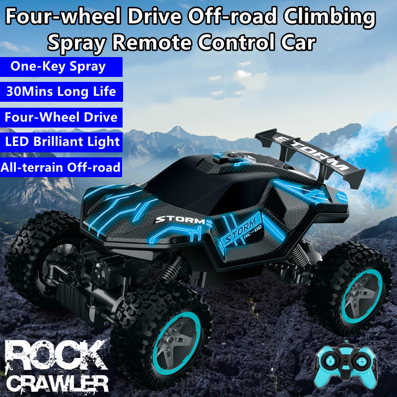 Kids Toys Under 50 - 1:16 One-key Spray All-terrain Off-road Afstandsbediening