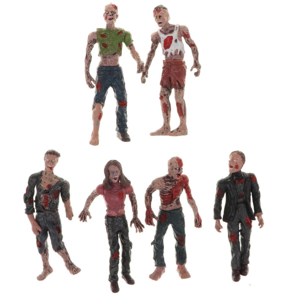 Kids Zombie Toys - Loopende Lichaamfiguren Afneembaar Plastic Zombie Actiemodel
