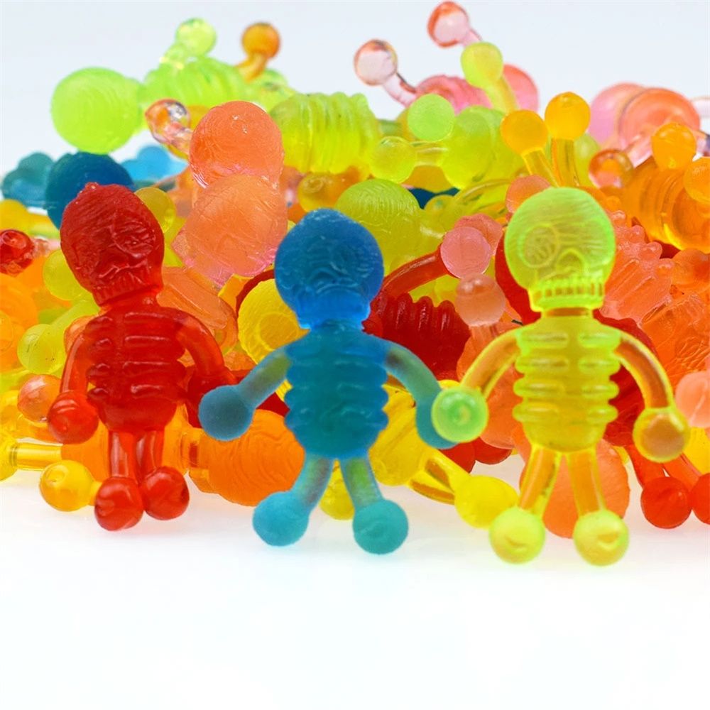 Kids Zombie Toys - 10 Stuks Plastic Zacht Rubber Tpr