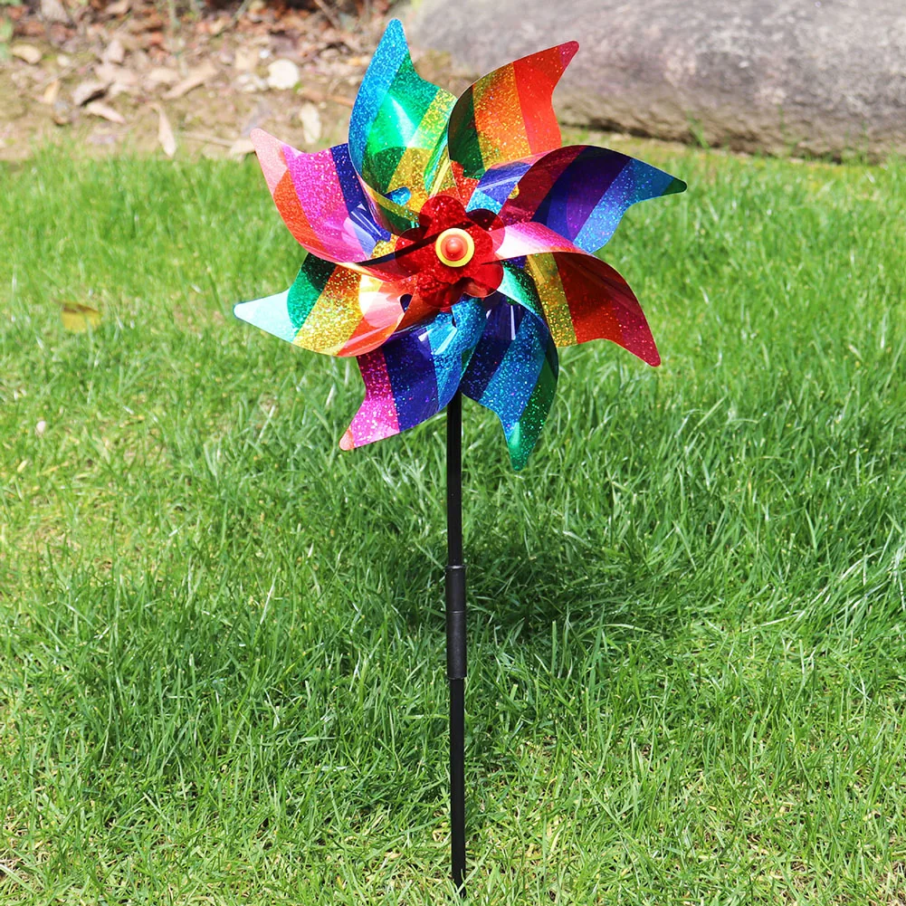 Kids Yard Toys - Windmolen Vogelafstotende Decoratie Vogelverschrikkende Windspinner Kinderen