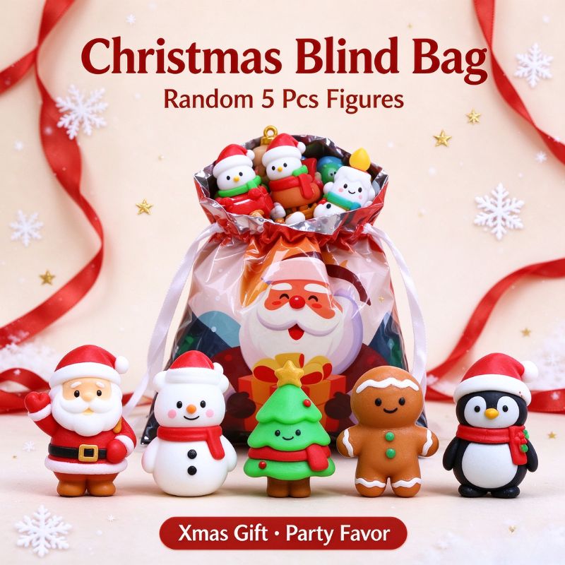 Kerst Mini Figuren Blind Bag S - Kids Toys Xmas recensie en prijs