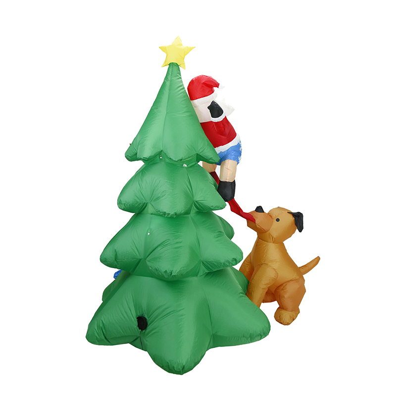 6,5ft Opblaasbare Kerstman met - Kids Toys Xmas recensie en prijs