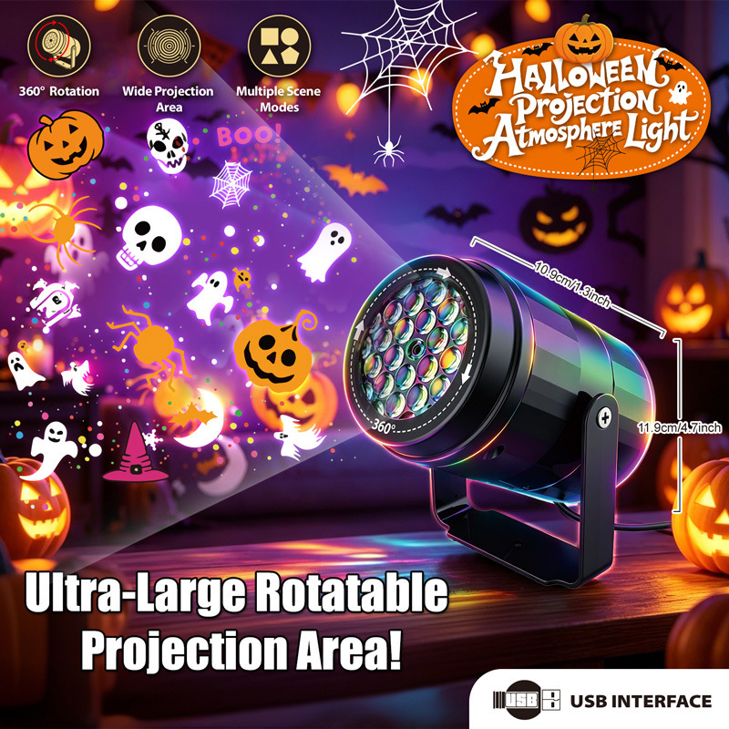 Halloween Kerst LED Projectorl - Kids Yard Toys recensie en prijs