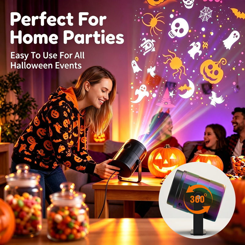 Halloween Kerst LED Projectorl - Kids Yard Toys recensie en prijs