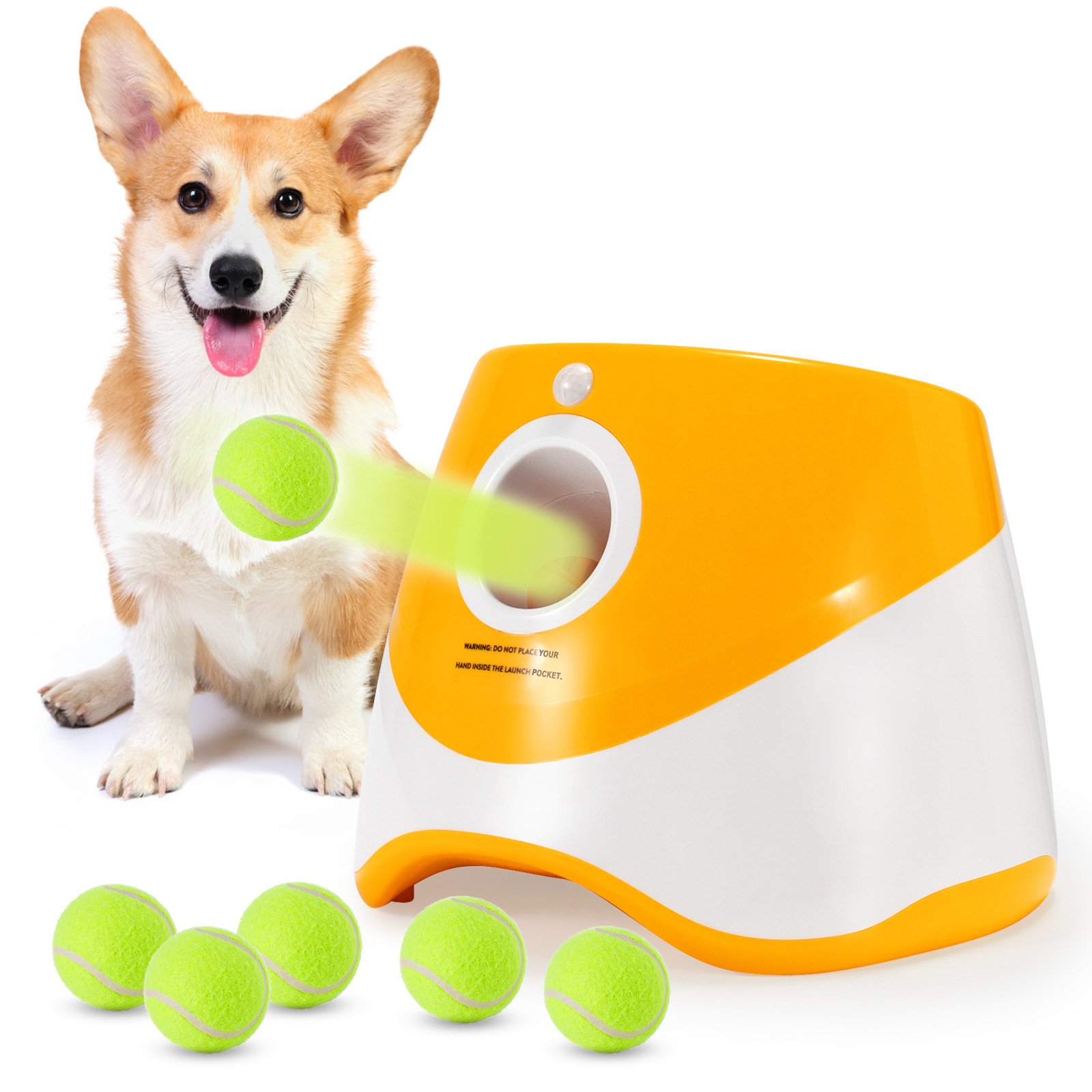 Oplaadbare automatische balwer - Catapult Launcher Toy recensie en prijs